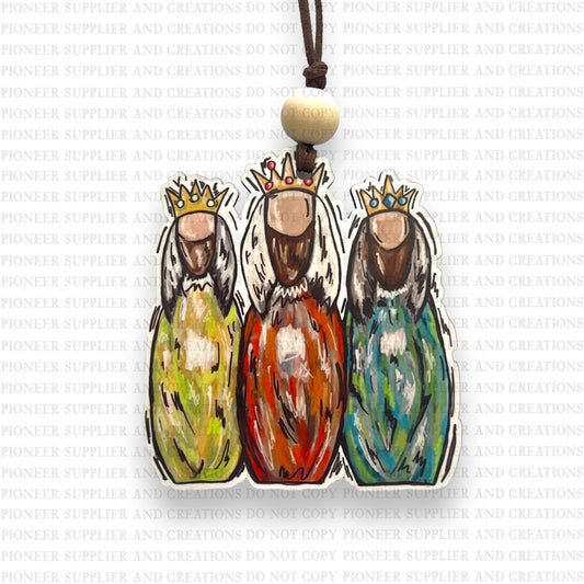 Wise Men Ornament Sublimation Blank