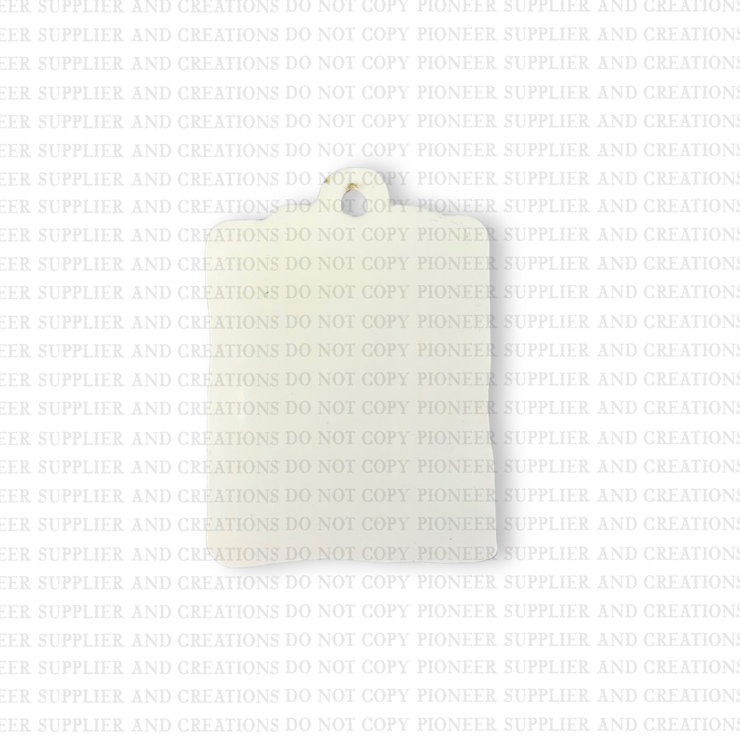 Best Teacher Ever Clipboard Ornament Sublimation Blank | Designer Tina