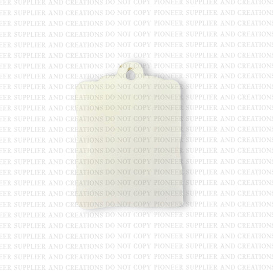 Best Teacher Ever Clipboard Ornament Sublimation Blank ONLY