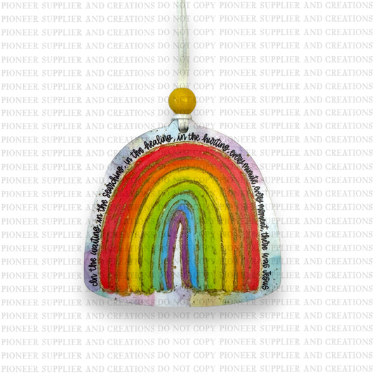 In The Waiting Car Charm Sublimation Blanks | Exclusive Alicia Ray