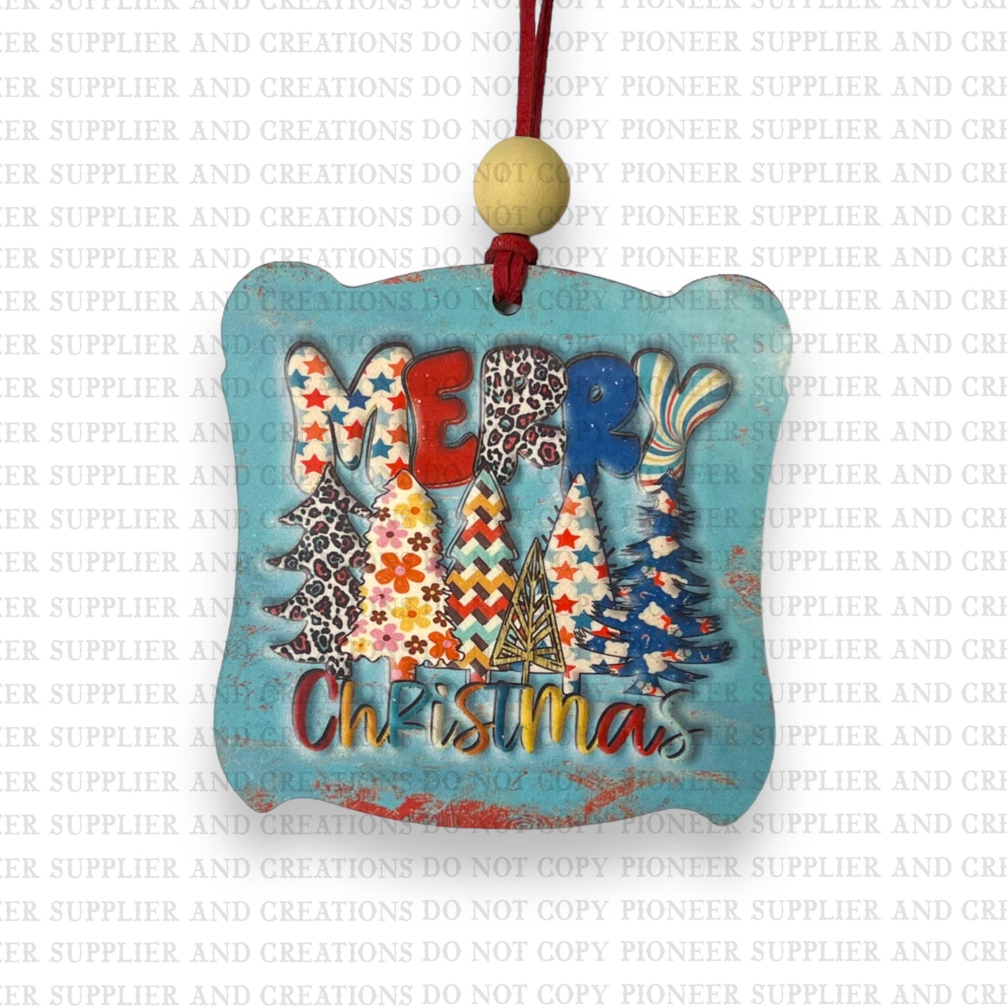 Merry Christmas Sublimation Blank