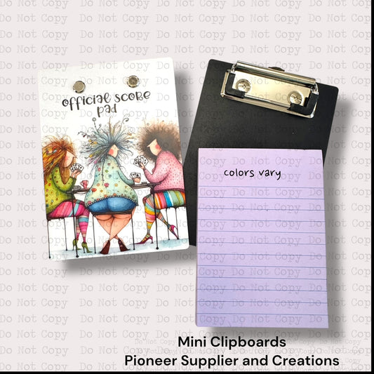 Official Score Pad Clipboard Sublimation Blank Kit