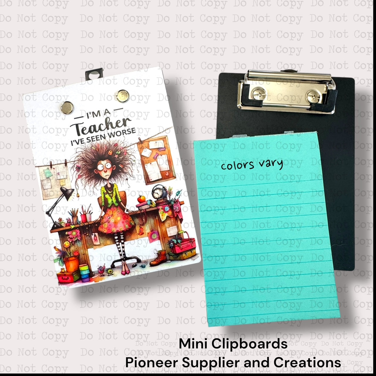 I've Seen Worse Mini Clipboard Sublimation Blank Kit