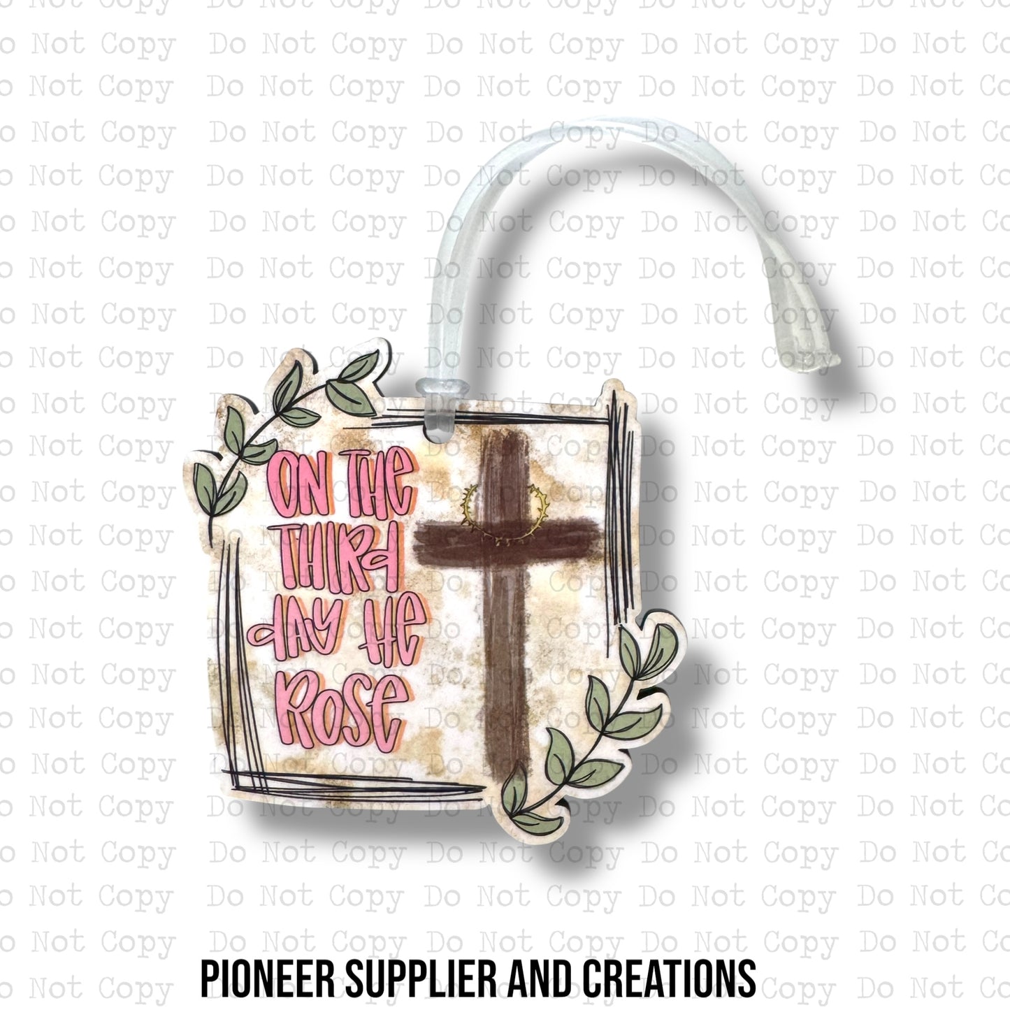 He Rose Bag Tag Sublimation Blanks | Exclusive SPS