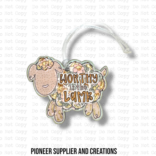 Worthy Bag Tag Sublimation Blank | Exclusive Pixel Pop