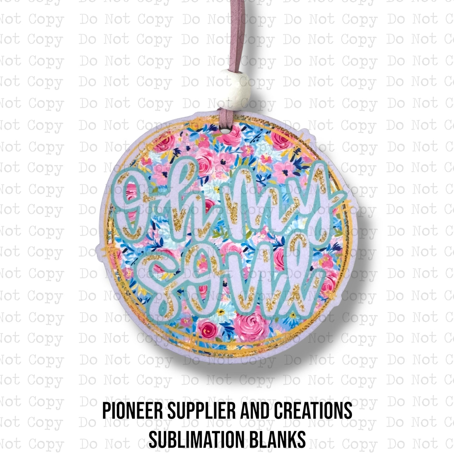 Oh My Soul Car Charm Sublimation Blank | The Craft Corner