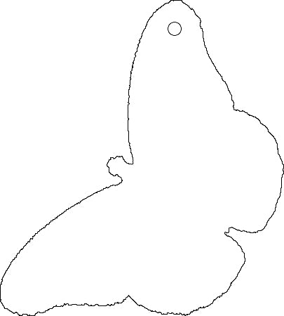 Villafane Custom Monarch Earring Sublimation Blank