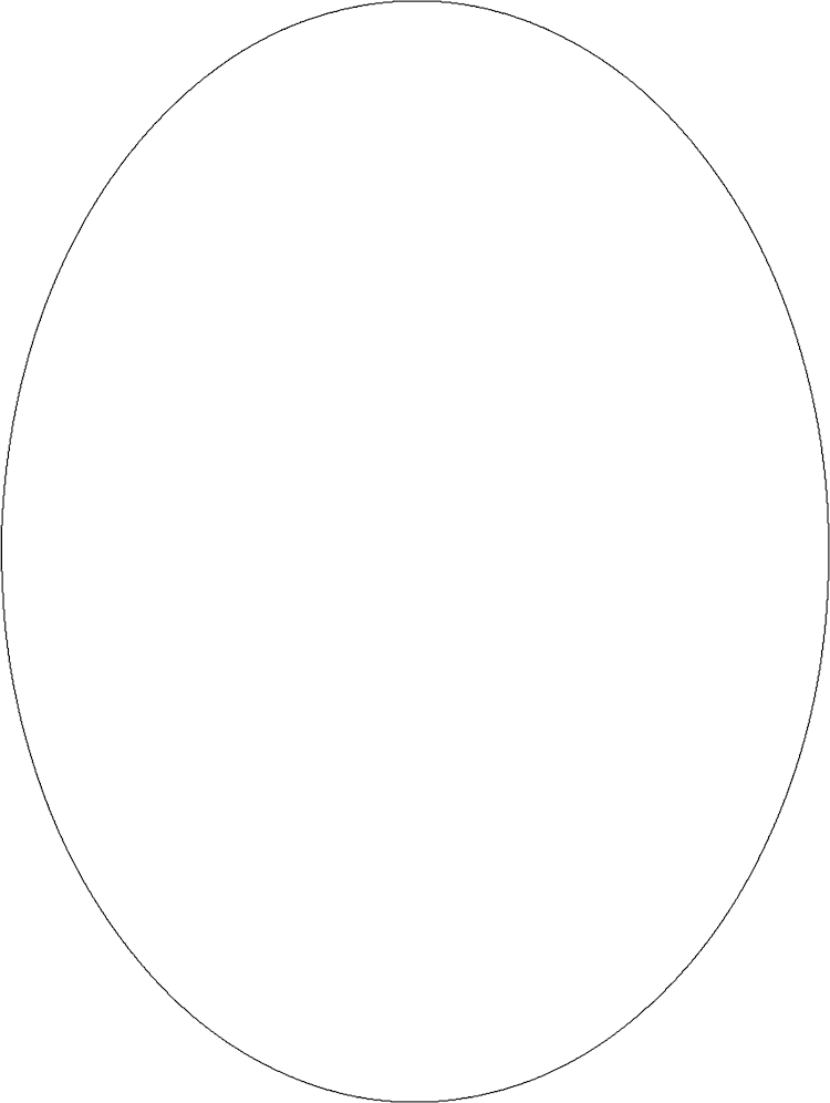 Oval Magnet Sublimation Blank