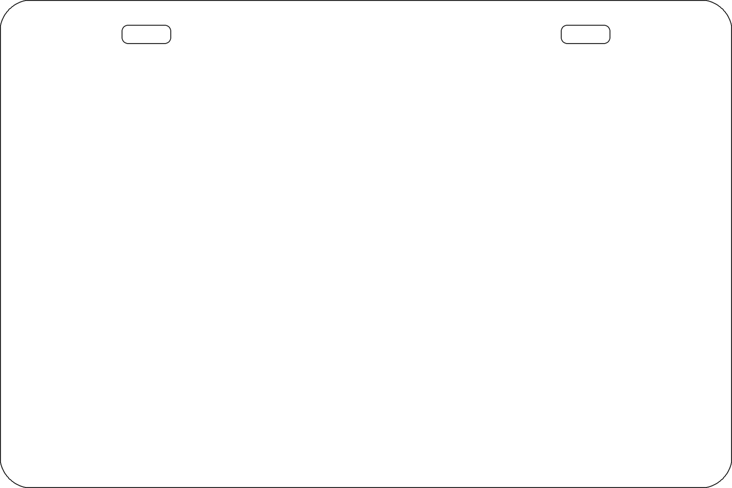 Stroller Sign Sublimation Blank