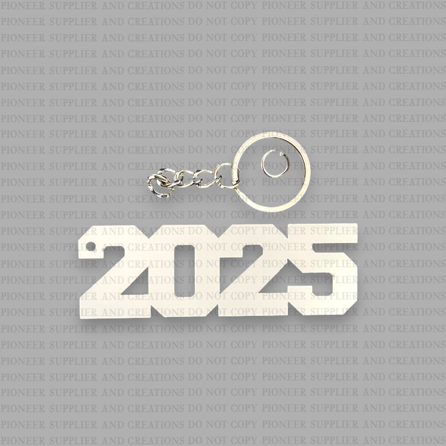2025 Shaped Keychain Sublimation Blank