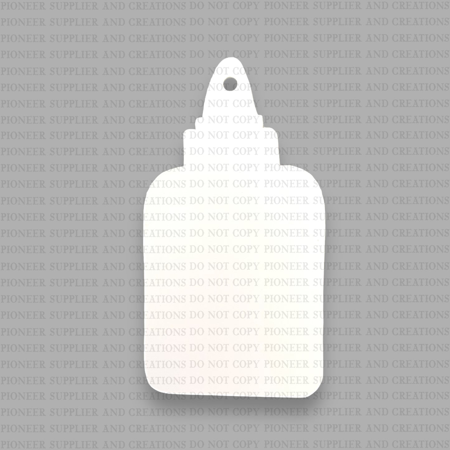 Glue Bag Tag Sublimation Blank | Tina Braddock