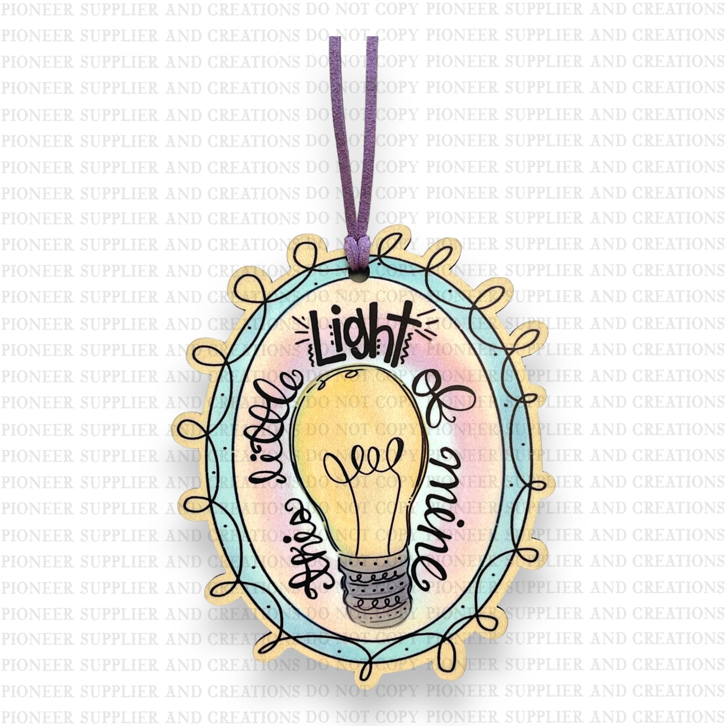 Little Light of Mine Sublimation Blank | Exclusive Pixel Pops