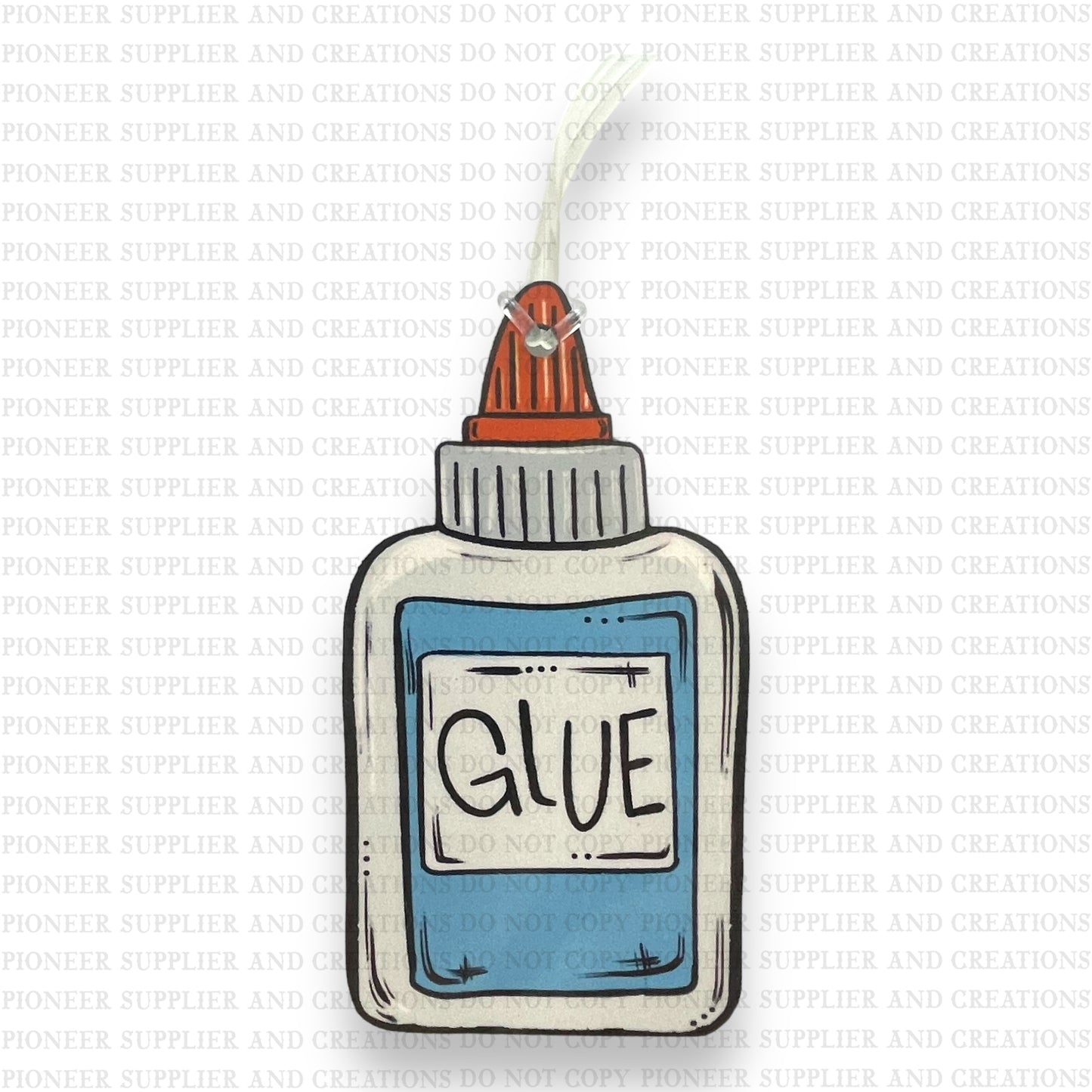 Glue Bag Tag Sublimation Blank | Tina Braddock