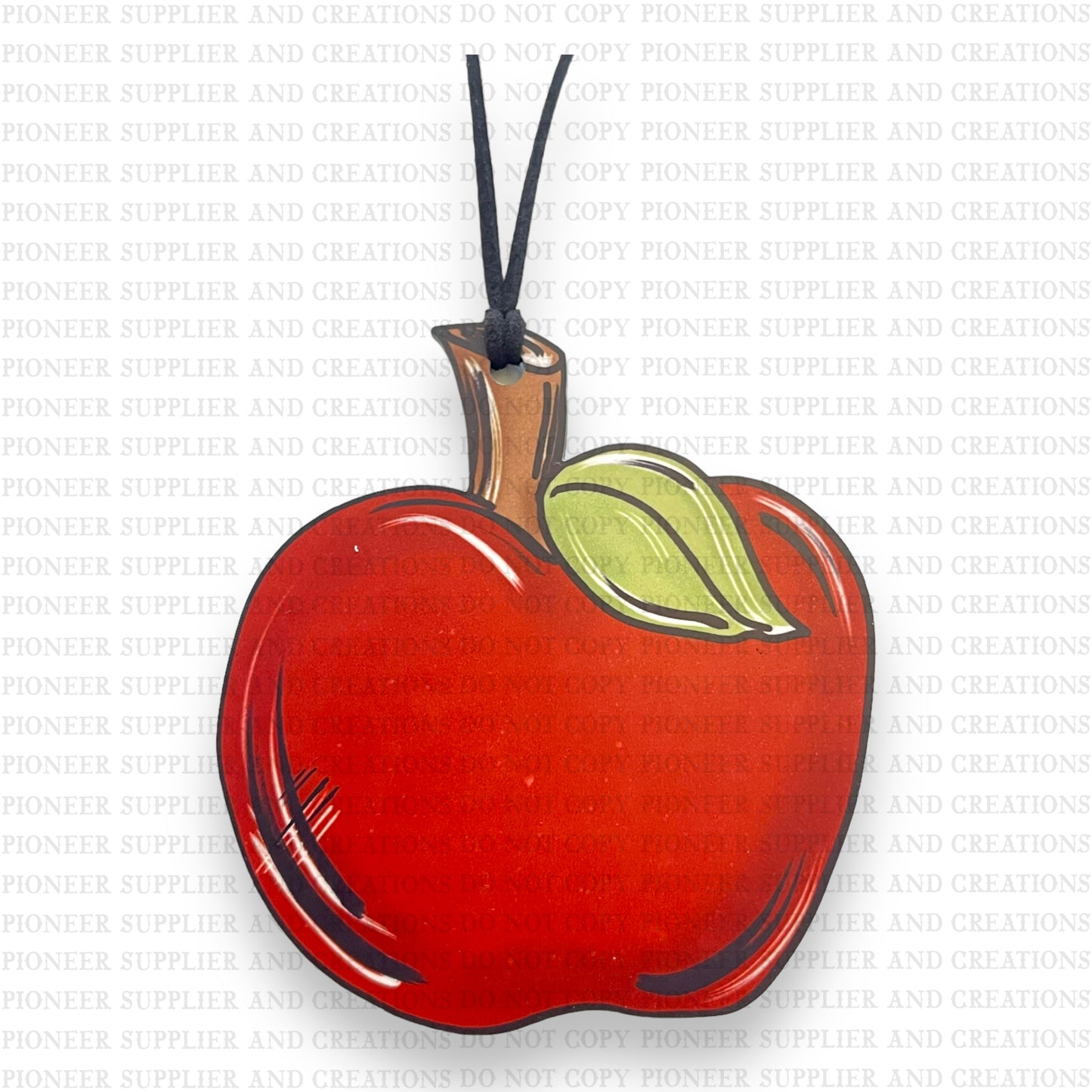 Apple Car Charm Sublimation Blank | Tina Braddock
