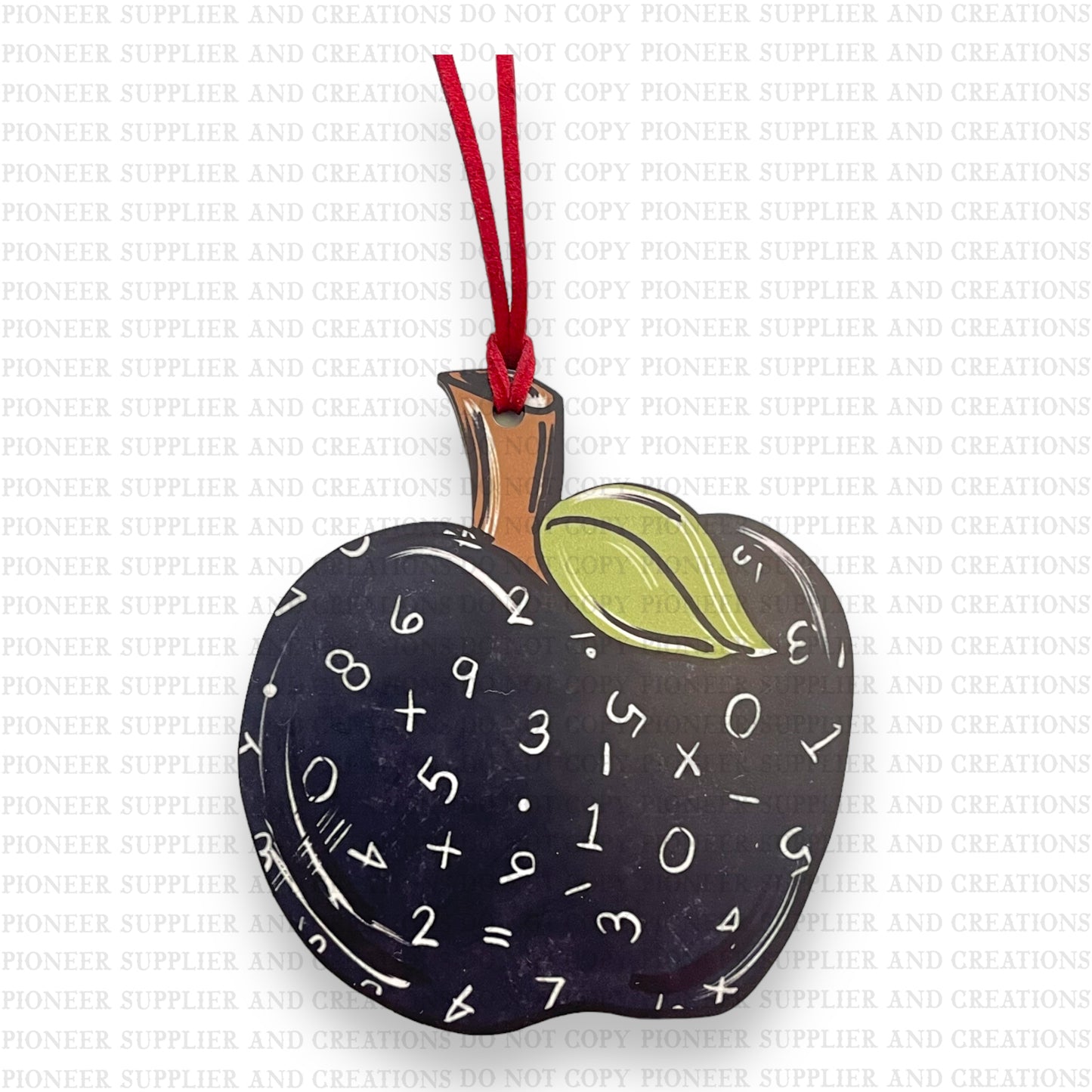 Apple Car Charm Sublimation Blank | Tina Braddock
