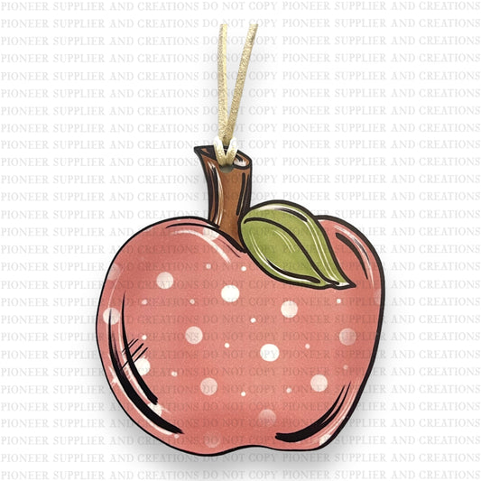 Apple Car Charm Sublimation Blank | Tina Braddock