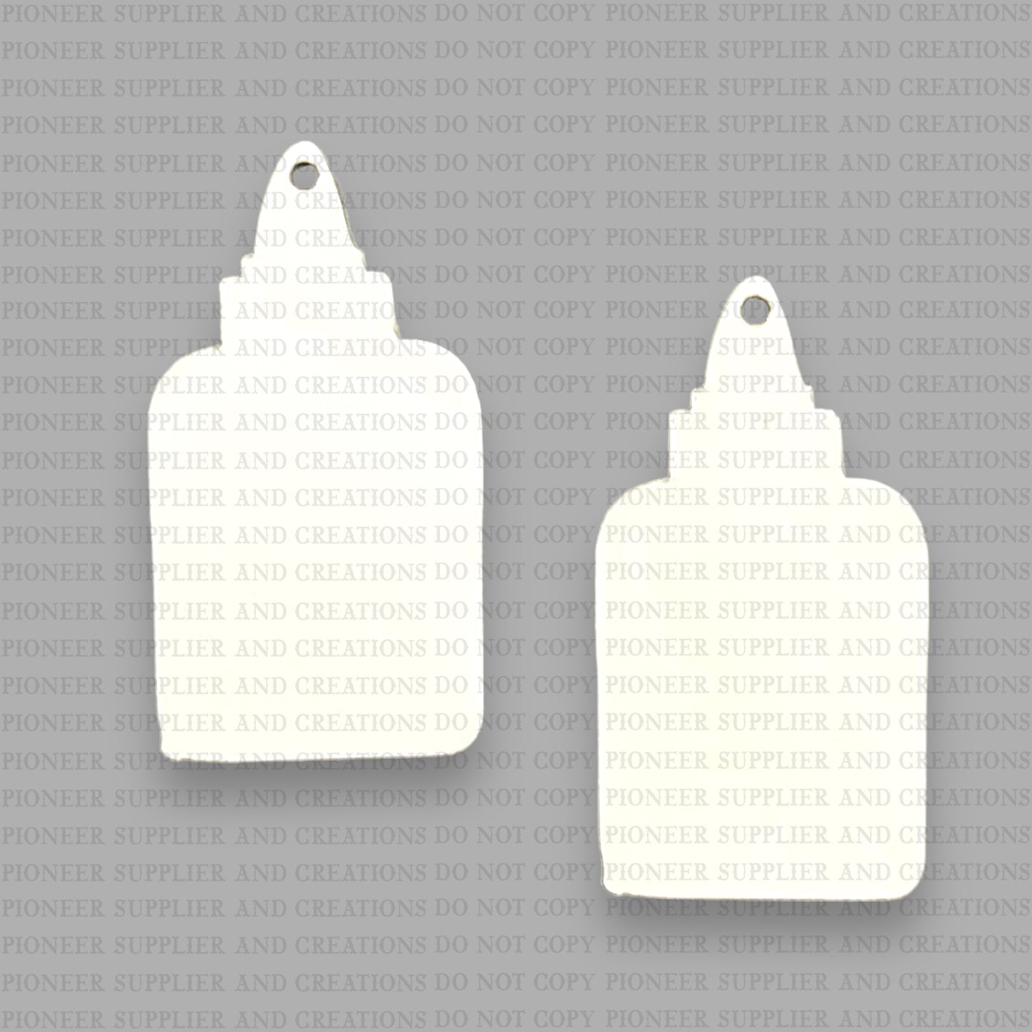 Glue Earring Sublimation Blanks | Tina Braddock