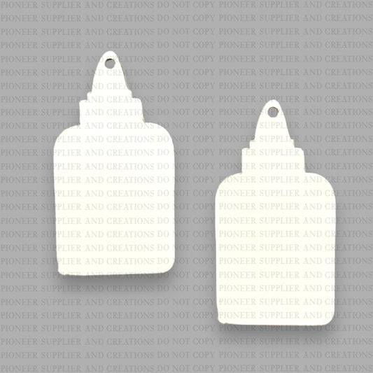 Glue Earring Sublimation Blanks | Tina Braddock
