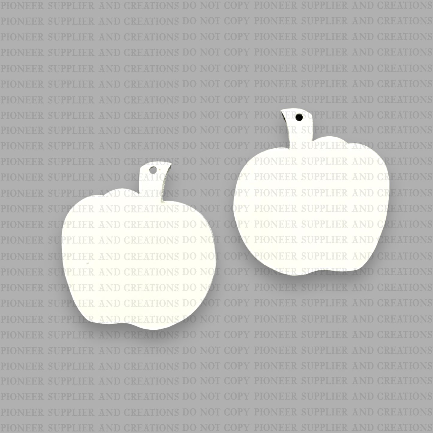 Apple Earring Sublimation Blanks | Tina Braddock