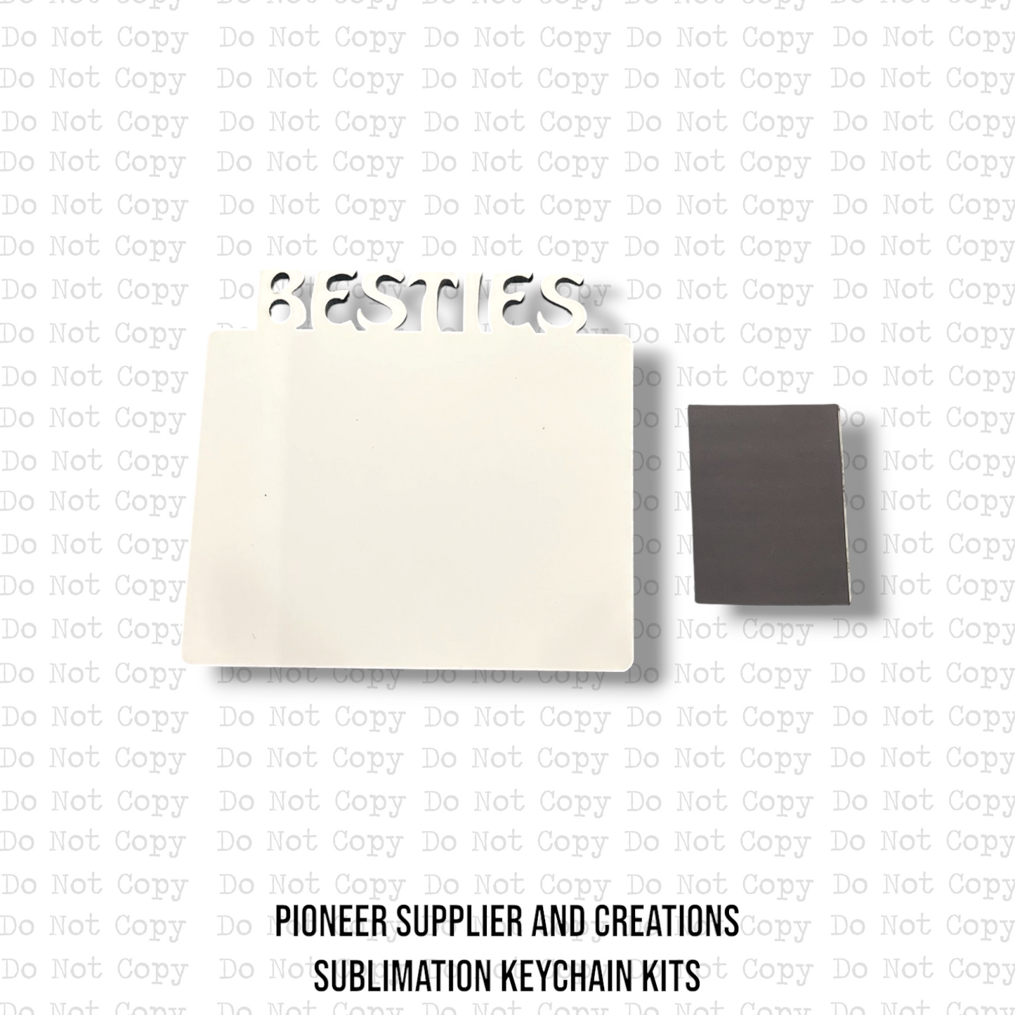 Besties Magnet Sublimation Blank