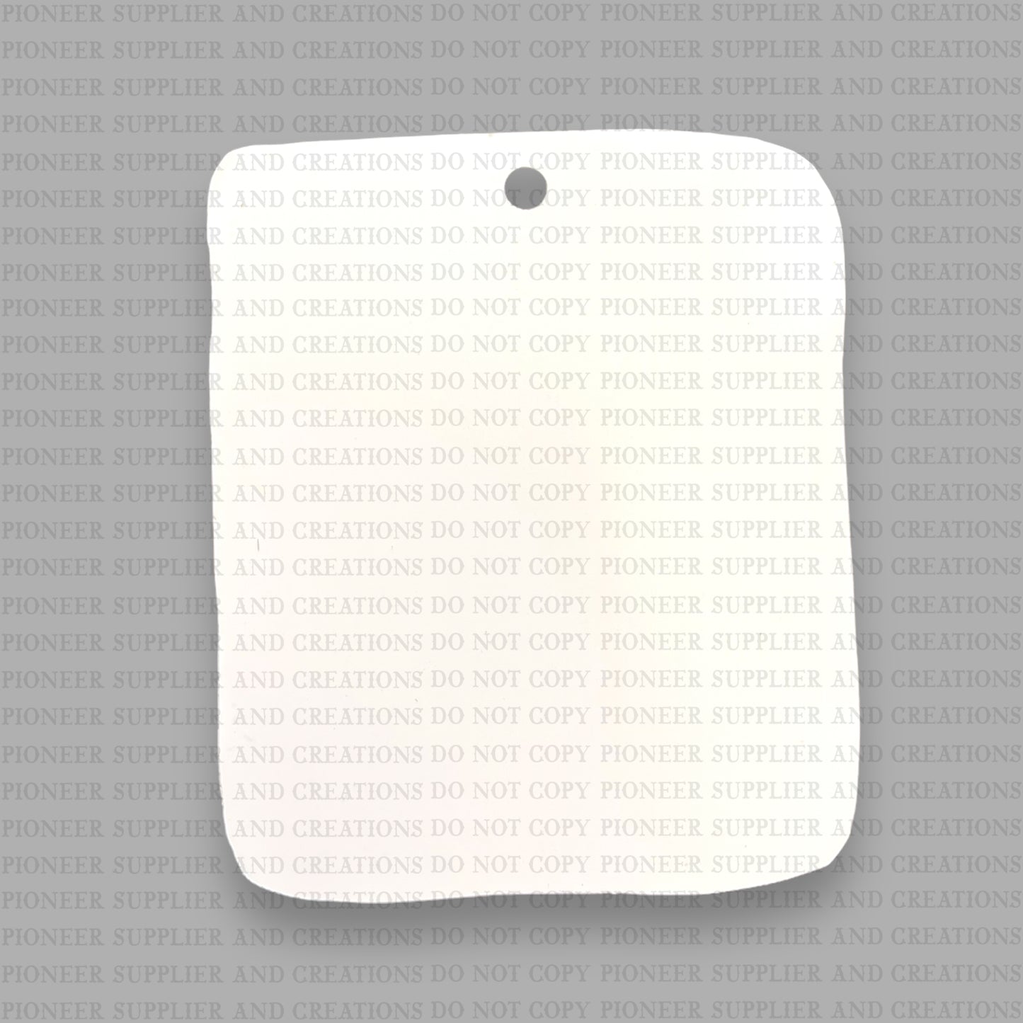 Calculator Bag Tag Sublimation Blank | Tina Braddock