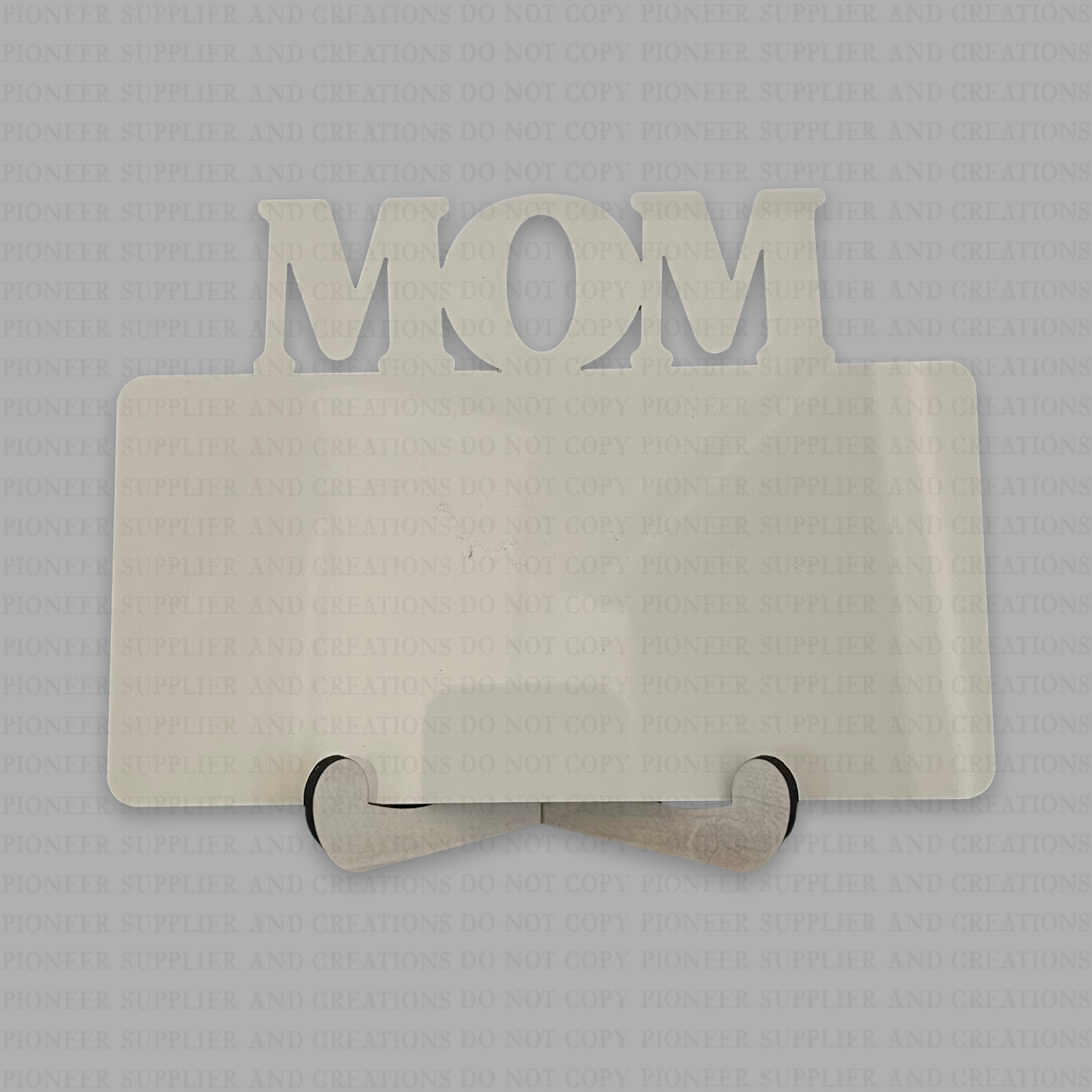 Mom Sublimation Photo Panel and Stand