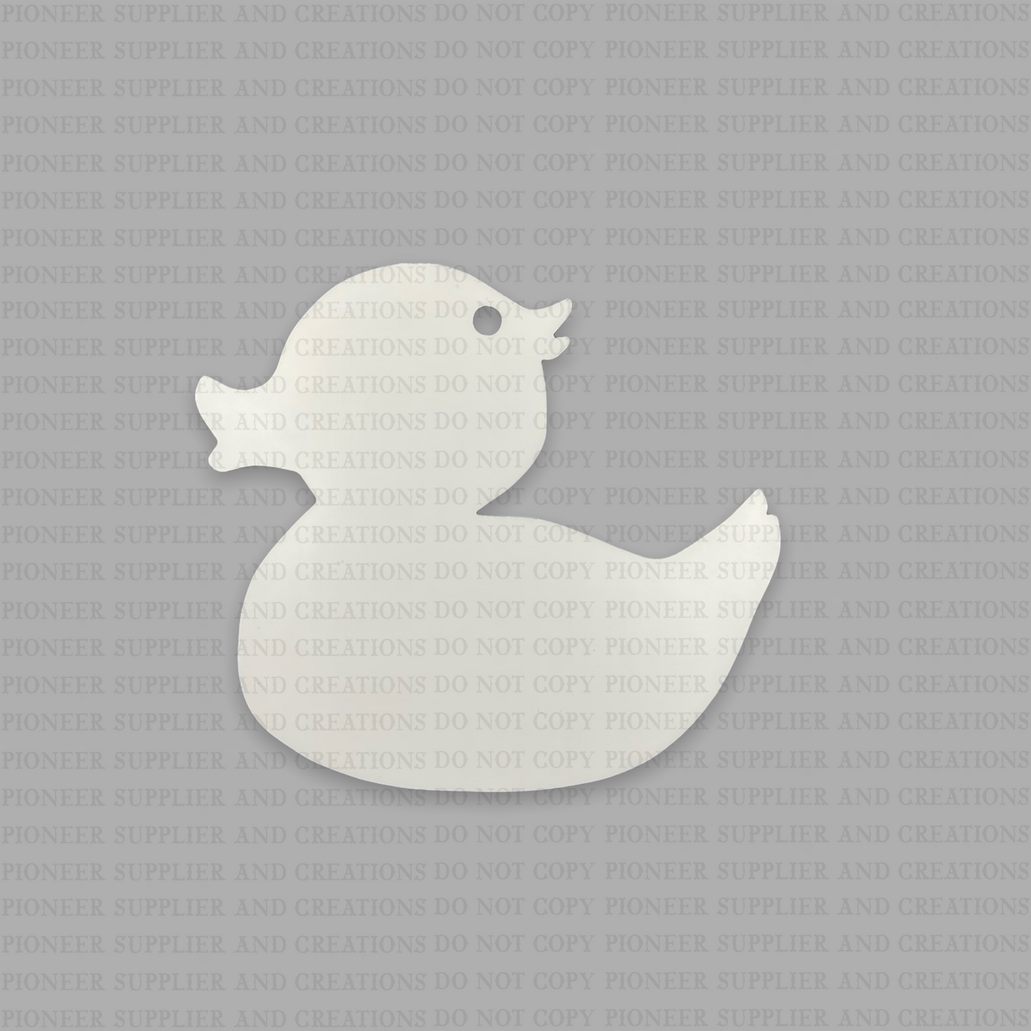 Duck Ornament Sublimation Blank