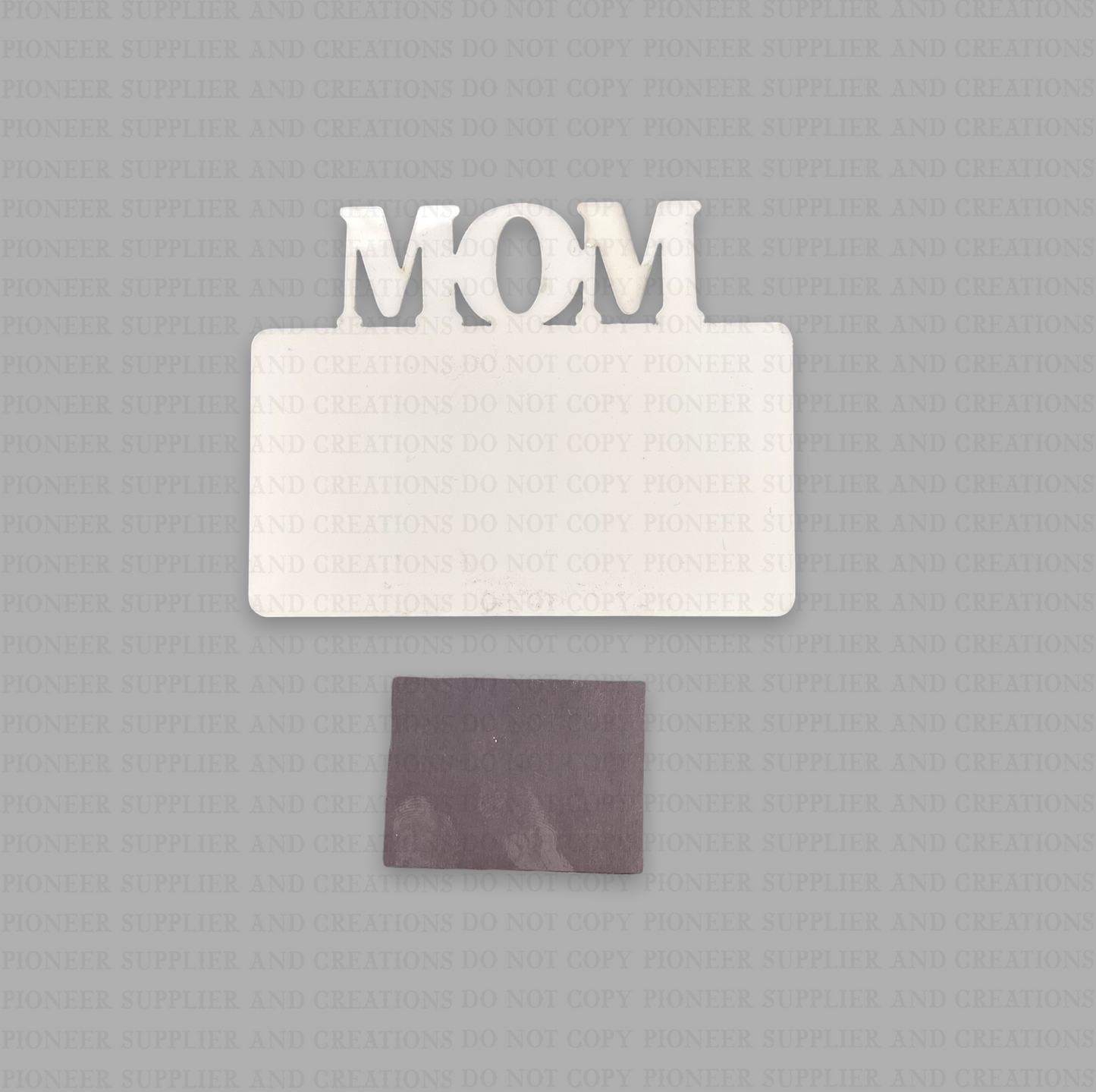 Mom Photo Magnet Sublimation Blank