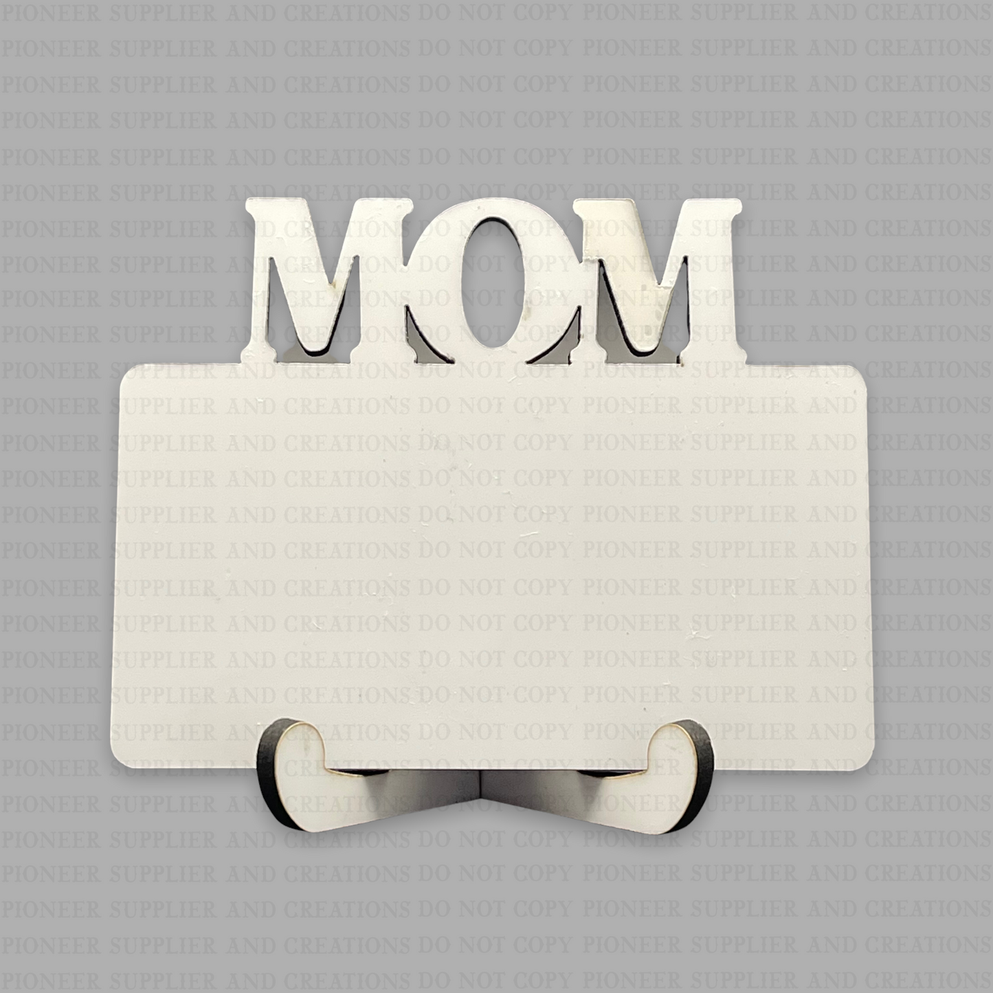 Mom Sublimation Photo Panel and Stand