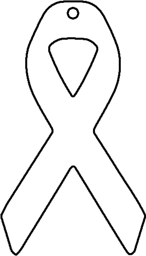 Awareness Ribbon Earring Sublimation Blanks - Pioneer Supplier & Creations