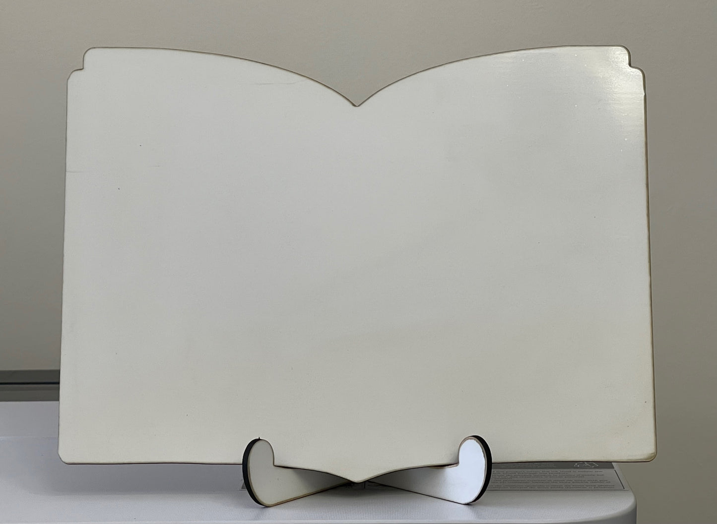 Open Book Photo Panel with Stand Sublimation Blank - Pioneer Supplier & Creations