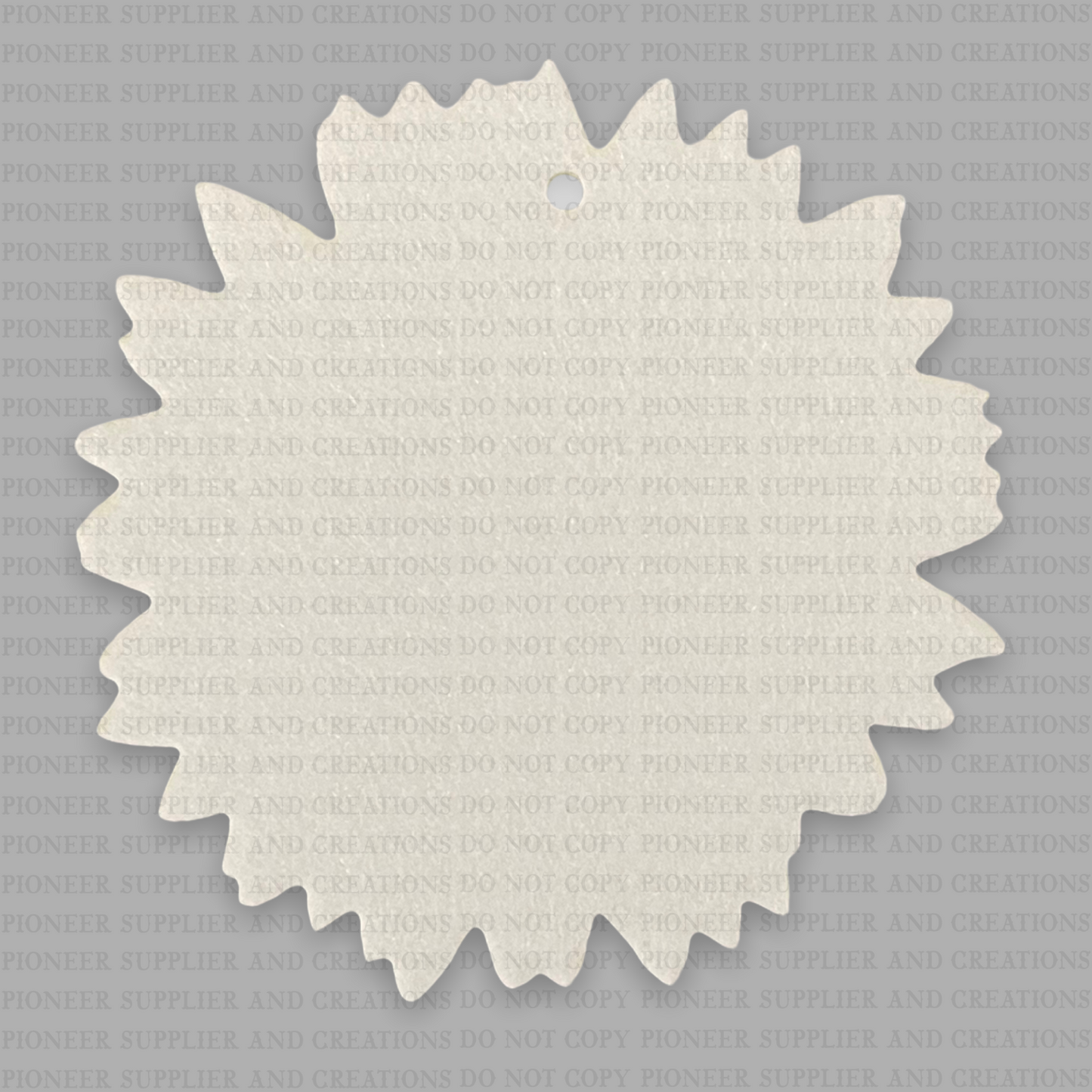 Sunflower Shaped Air Freshener Sublimation Blank - Pioneer Supplier & Creations