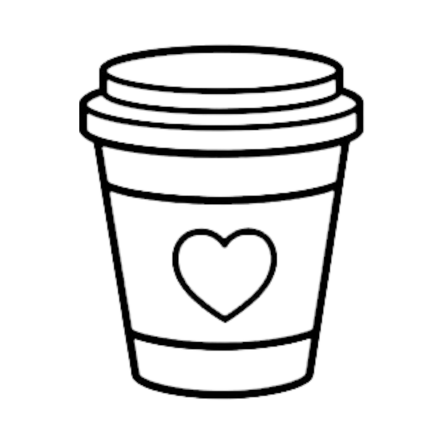 Coffee Cup Magnet Sublimation Blank