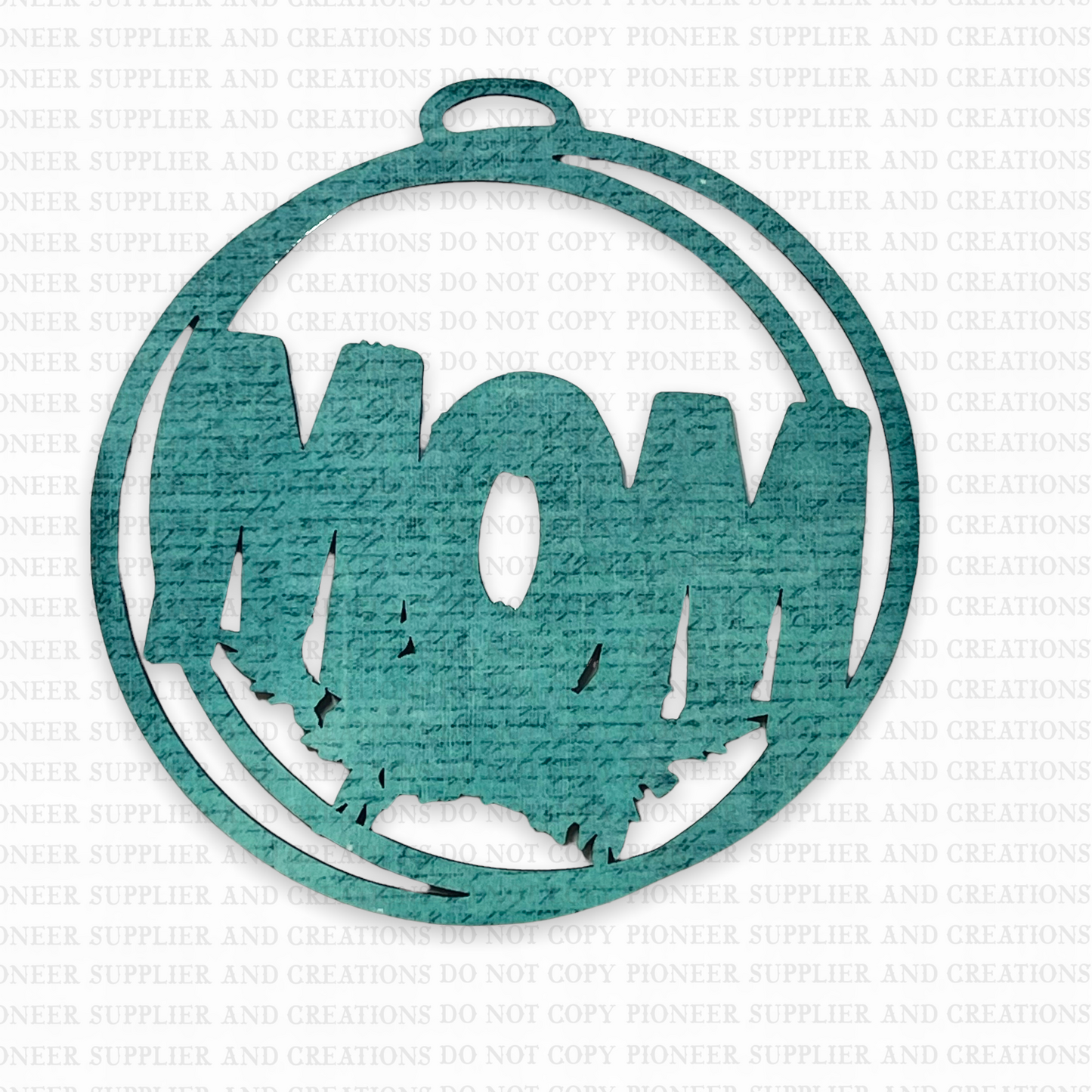 Tropical Sunflower Mom Car Charm Sublimation Blank