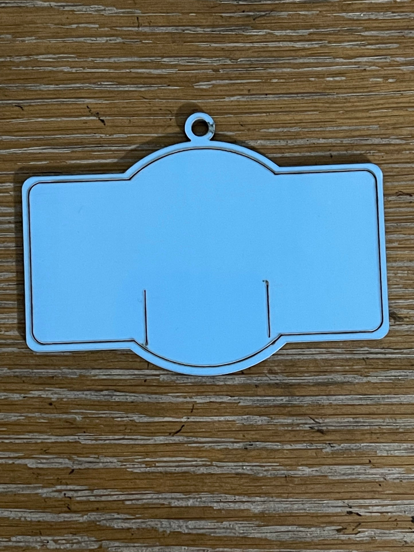 Zip Code Sublimation Ornament