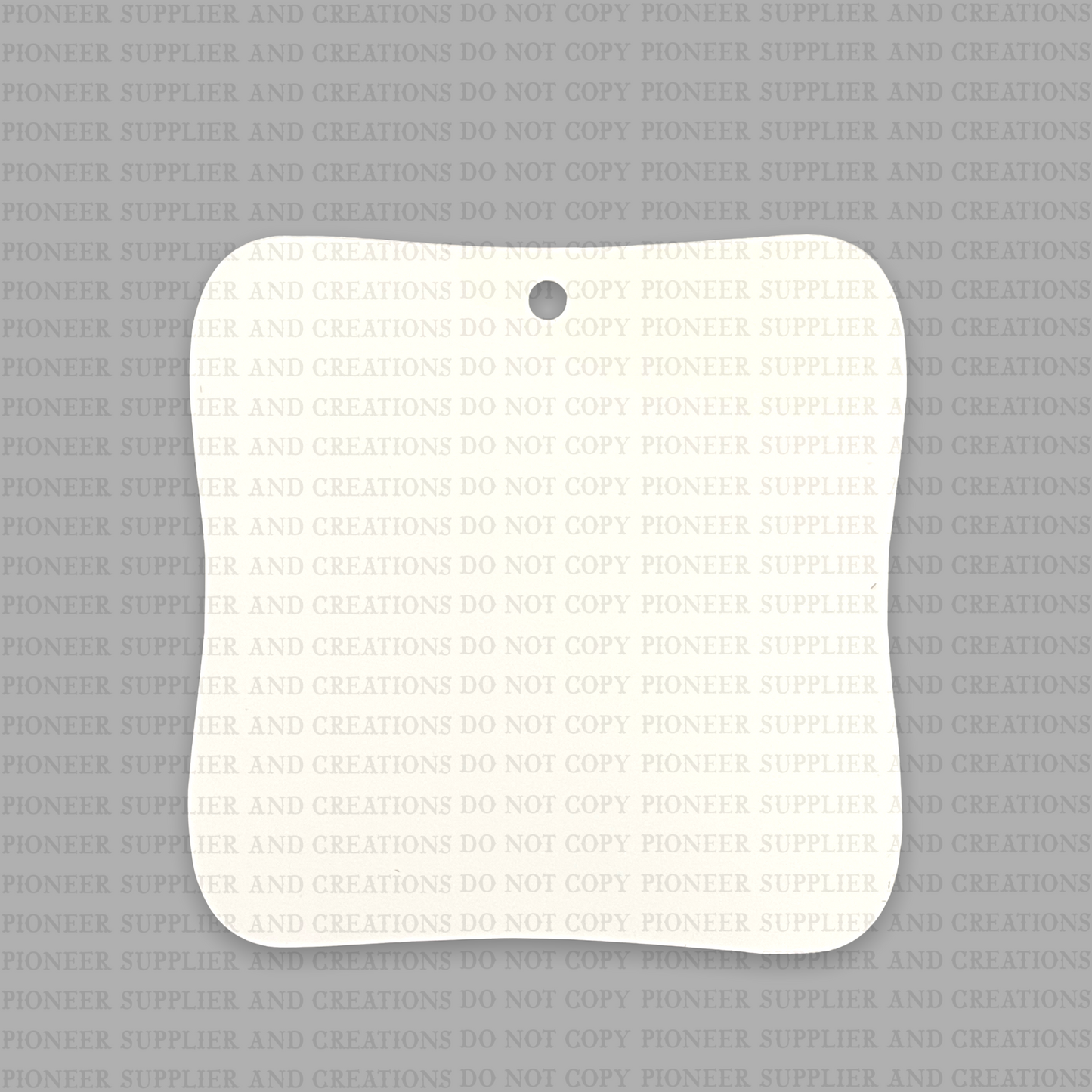 Rounded Square Shaped Ornament Sublimation Blank - Pioneer Supplier & Creations