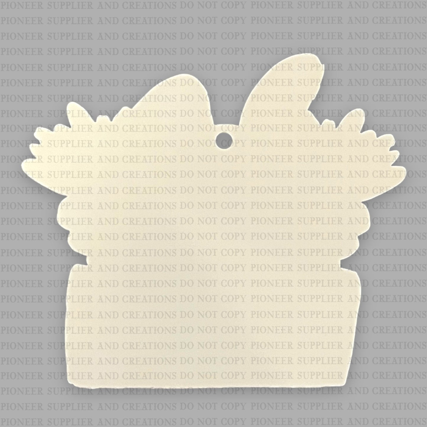 Boy Easter Bunny Name Plate Sublimation Blank | Exclusive Alicia Ray Art