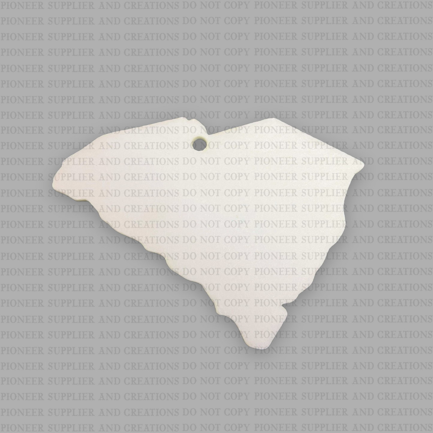 US State Shaped Air Freshener Sublimation Blanks