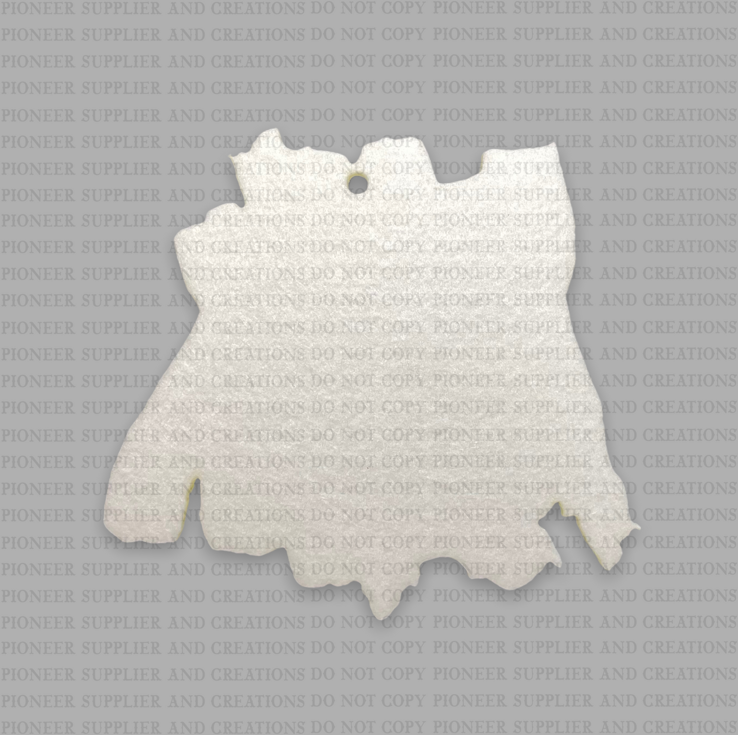 Bacon Air Freshener Sublimation Blank