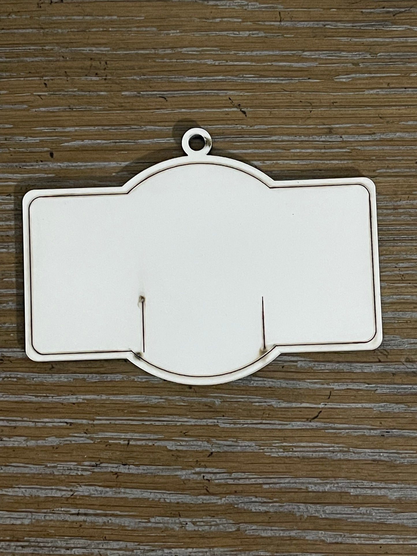 Zip Code Sublimation Ornament