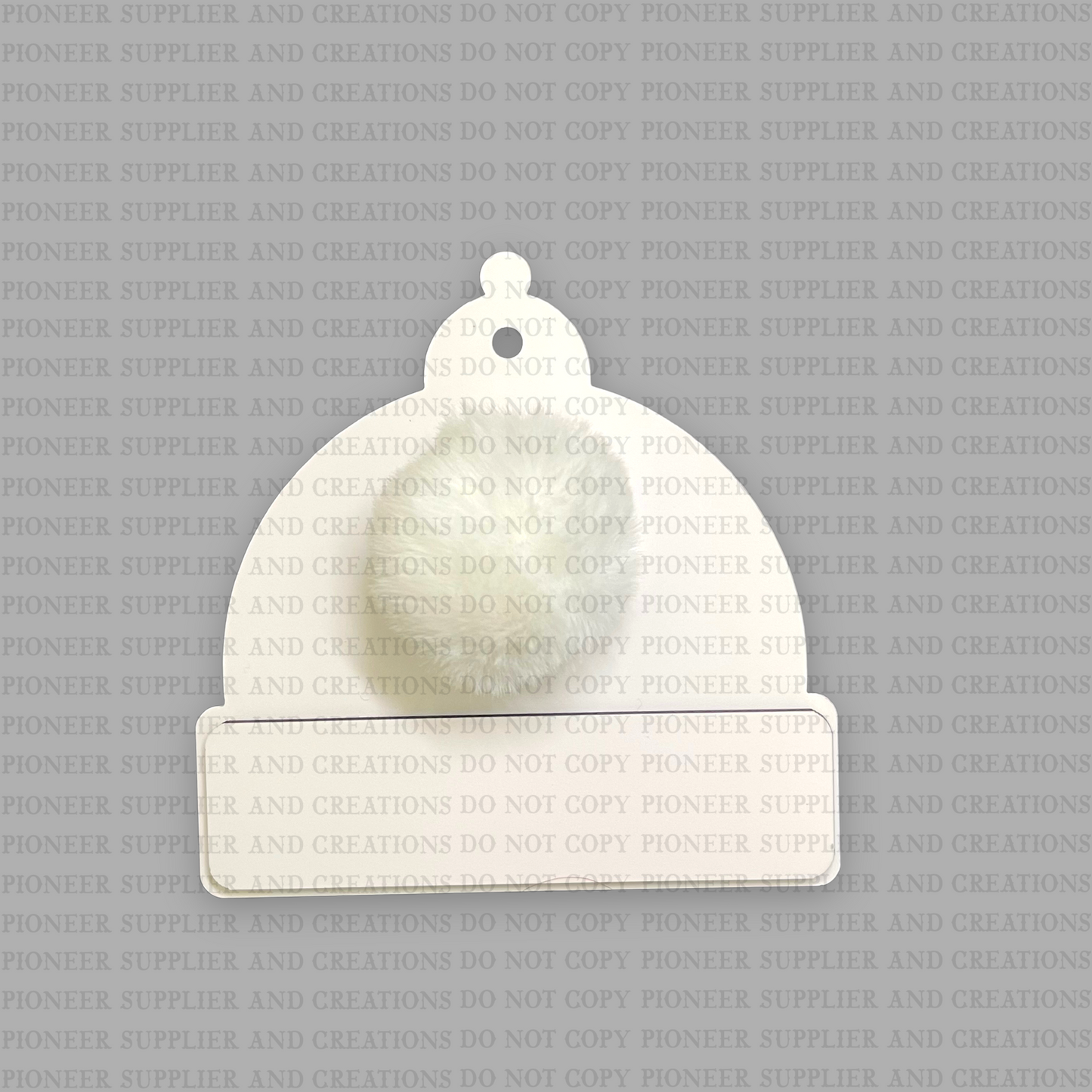 Beanie Ornament Sublimation Blank