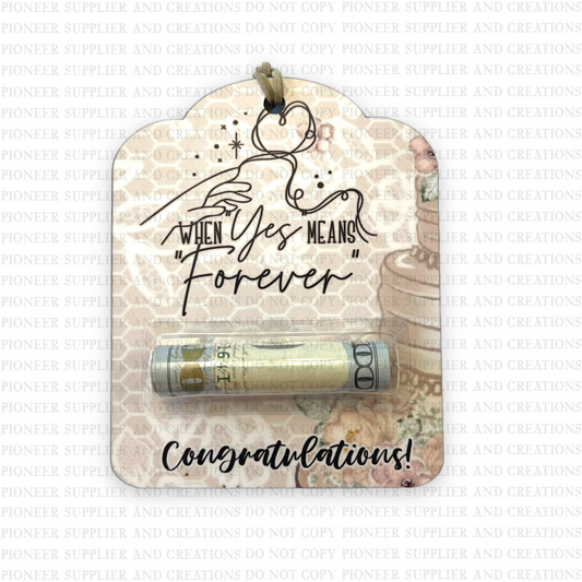 Cash Card Holder Sublimation Blank | Style 1