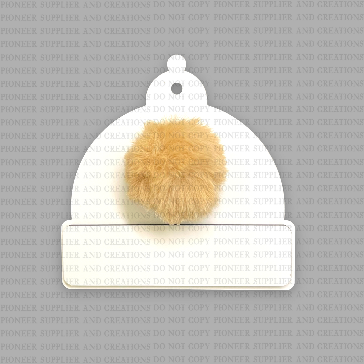 Beanie Ornament Sublimation Blank