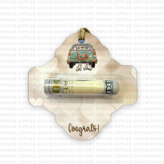 Cash Card Holder Sublimation Blank | Style 2