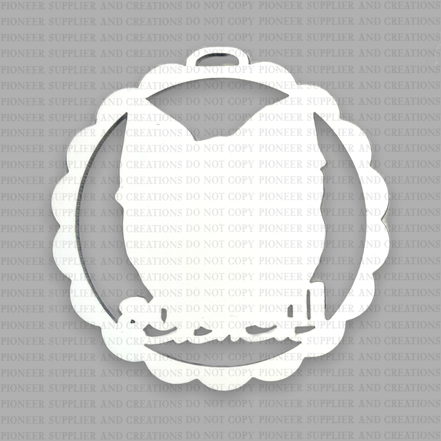 Softball Mama Car Charm Sublimation Blank