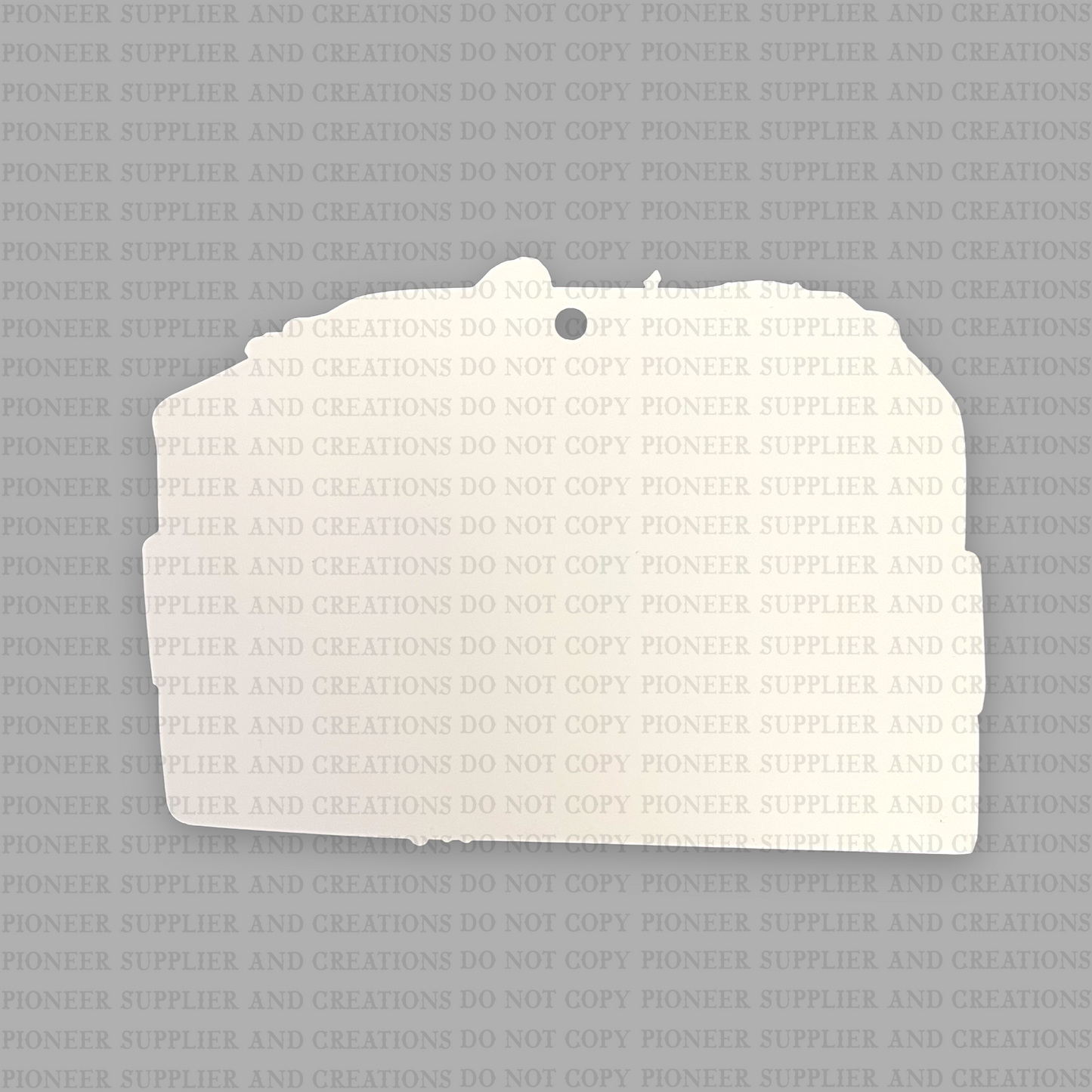 Book Stack Ornament Sublimation Blank