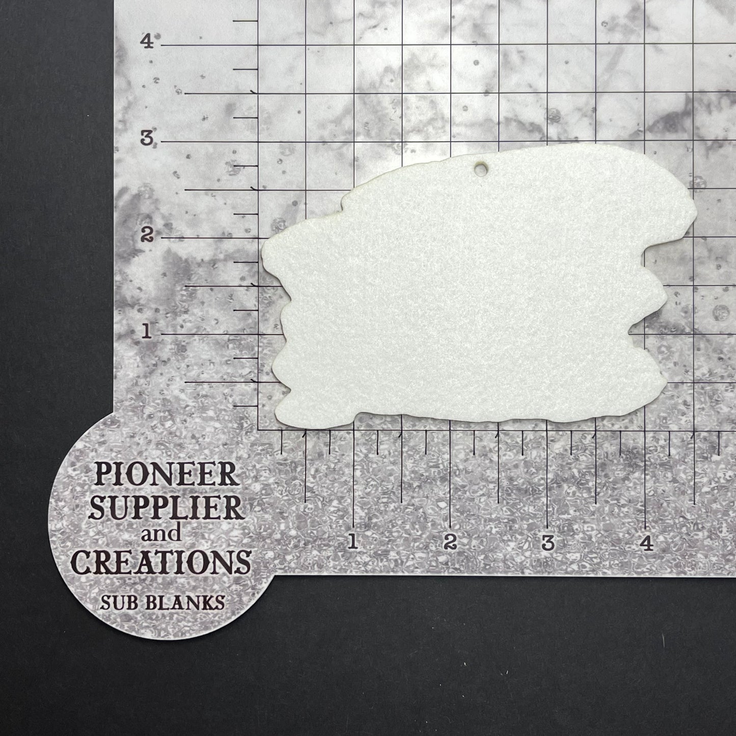 Pancake Air Freshener Sublimation Blank