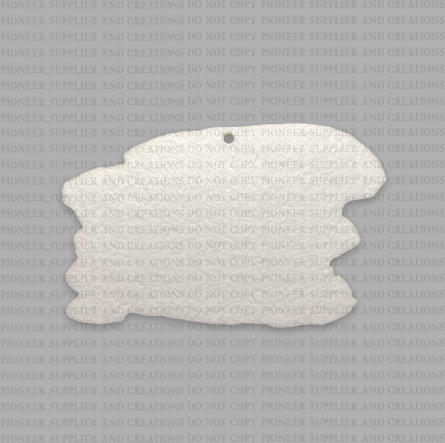 Pancake Air Freshener Sublimation Blank
