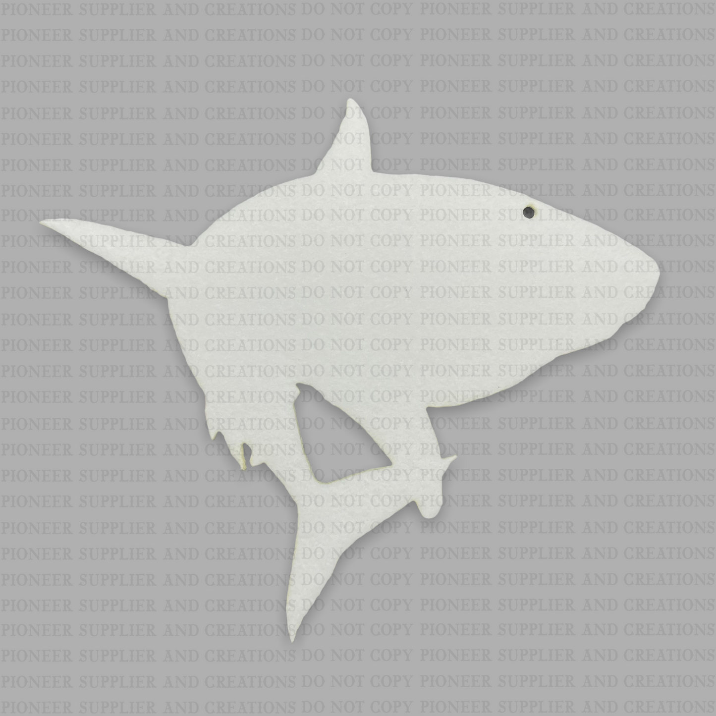 Shark Air Freshener Sublimation Blank