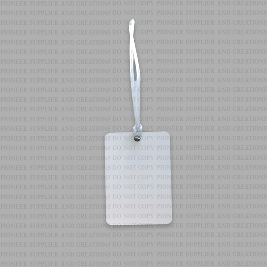 Rectangle Luggage | Bag Tag Sublimation Blank